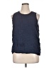 Design History 100% Cotton Blue Sleeveless Blouse Size XL - photo 1