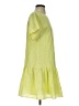 Corey Lynn Calter Checkered-gingham Yellow Casual Dress Size XS - photo 4