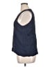Design History 100% Cotton Blue Sleeveless Blouse Size XL - photo 5