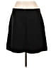 Ann Taylor LOFT Solid Black Casual Skirt Size 12 - photo 2