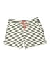 Natural Reflections Stripes Ivory Board Shorts Size S - photo 1
