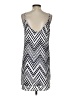 Veronica M. Print Silver Casual Dress Size S - photo 2
