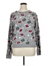 Divided by H&M Print Gray Pullover Sweater Size XL - photo 1