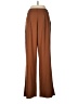 Papermoon Solid Brown Casual Pants Size M - photo 2