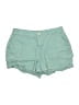 YMI Solid Teal Shorts Size 9 - photo 1