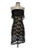 Glam 100% Polyester Black Cocktail Dress Size S - photo 1