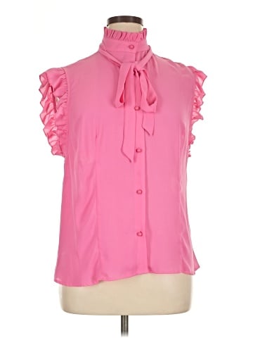 7th Avenue Design Studio New York & Company Sleeveless Blouse (view 1)