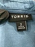 Torrid 100% Polyester Blue 3/4 Sleeve Blouse Size 2X Plus (2) - photo 7