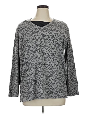 Bobbie Brooks Long Sleeve Henley (view 1)
