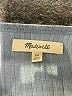 Madewell Blue Ribbed Button-Front Crop Tank Size XS - photo 7