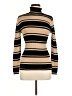 Banana Republic Stripes Tan Turtleneck Sweater Size M - photo 1