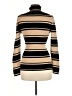 Banana Republic Stripes Tan Turtleneck Sweater Size M - photo 2