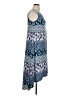 Lane Bryant Print Blue Casual Dress Size 14 - 16 Plus - photo 4