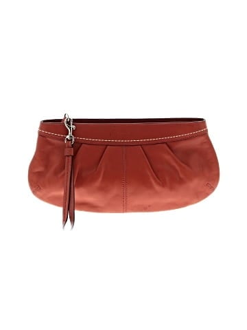 Coach Factory Leather Wristlet (view 1)