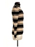 Banana Republic Stripes Tan Turtleneck Sweater Size M - photo 4