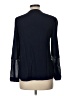 Massimo Dutti Blue Long Sleeve Blouse Size 10 - photo 2