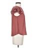Mine 100% Polyester Pink Short Sleeve Blouse Size S - photo 4
