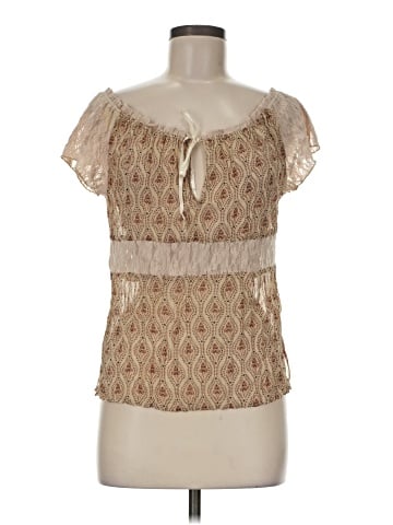 Guess Jeans Short Sleeve Blouse (view 1)