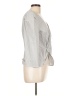 Sugar Lips Gray 3/4 Sleeve Blouse Size L - photo 4