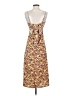 Forever 21 100% Polyester Floral Yellow Casual Dress Size S - photo 2