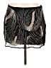 Divided by H&M 100% Polyester Paisley Black Casual Skirt Size 10 - photo 1