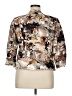 Coldwater Creek Print Gold Jacket Size 16 - photo 2