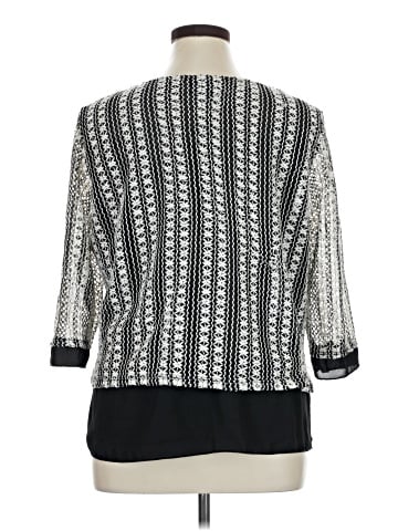 Alfred Dunner 3/4 Sleeve Blouse (view 2)