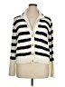Talbots 100% Cotton Ivory White Cardigan Size XL - photo 1