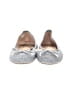No Parking 100% Synthetic Silver Flats Size 8 1/2 - photo 2