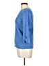 Karen Scott 100% Cotton Blue Pullover Sweater Size L - photo 5