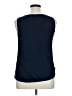 Gap Outlet 100% Viscose Blue Sleeveless Top Size XL - photo 2