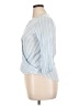 41Hawthorn 100% Rayon Blue 3/4 Sleeve Blouse Size L - photo 5