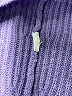 Talbots Chevron-herringbone Purple Turtleneck Sweater Size S (estimated) - photo 8
