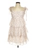 Altar'd State 100% Polyester Floral Ivory Cocktail Dress Size M - photo 1