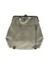 Joy Susan 100% Leather Gray Backpack One size - photo 3