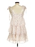 Altar'd State 100% Polyester Floral Ivory Cocktail Dress Size M - photo 2