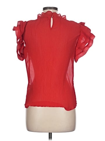 LOVE X DESIGN Short Sleeve Blouse (view 2)