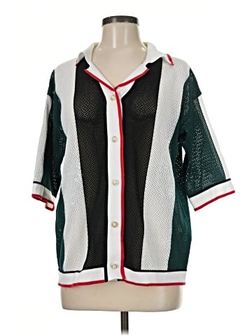 Stylewe 3/4 Sleeve Button-Down Shirt (view 1)