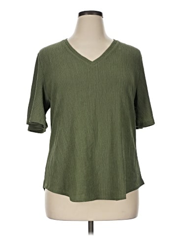 DG^2 by Diane Gilman Short Sleeve Top (view 1)