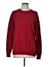 St. John's Bay 100% Cotton Solid Red Pullover Sweater Size L - photo 1