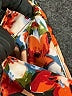 Unbranded 100% Polyester Floral Red Long Sleeve Blouse Size M - photo 4