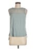 H&M 100% Viscose Teal Sleeveless Blouse Size M - photo 1