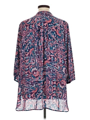 Boutique + 3/4 Sleeve Blouse (view 2)