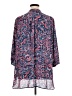 Boutique + 100% Polyester Paisley Blue 3/4 Sleeve Blouse Size 1X Plus - photo 2