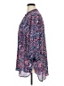 Boutique + 100% Polyester Paisley Blue 3/4 Sleeve Blouse Size 1X Plus - photo 5