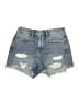 FRAME Denim 100% Cotton Blue Denim Shorts Size 26 waist - photo 1