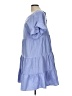 Nine West 100% Polyester Blue Casual Dress Size L - photo 5