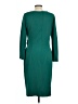 Escada Solid Green Cocktail Dress Size EU 42 / US 12 - photo 2