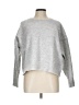 Lucky Brand Solid Silver Pullover Sweater Size L - photo 1