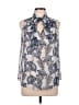 Tommy Hilfiger 100% Polyester Blue Sleeveless Blouse Size L - photo 1